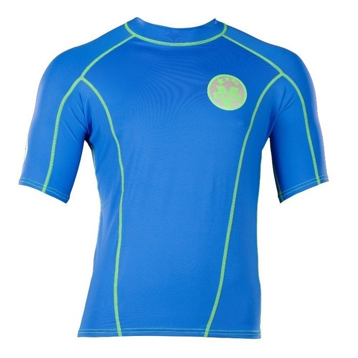 VINC MEN RASHGUARD BLUE UV-SHIRT