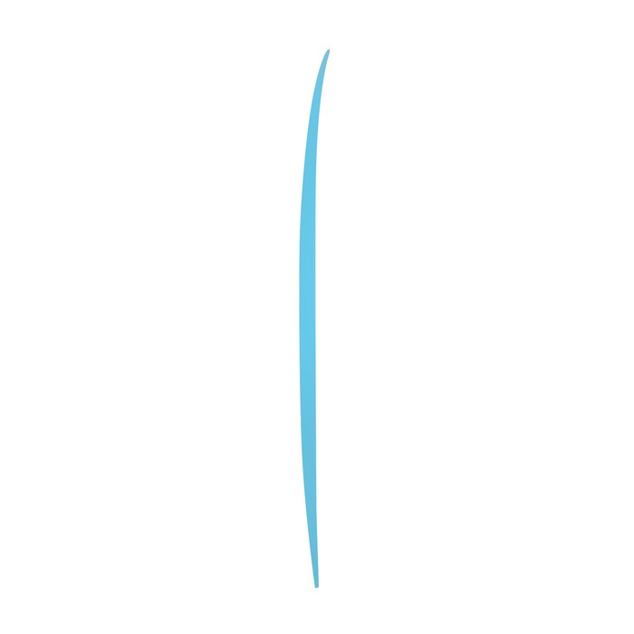 Surfboard TORQ Softboard 7.2 Mod Fish Blau