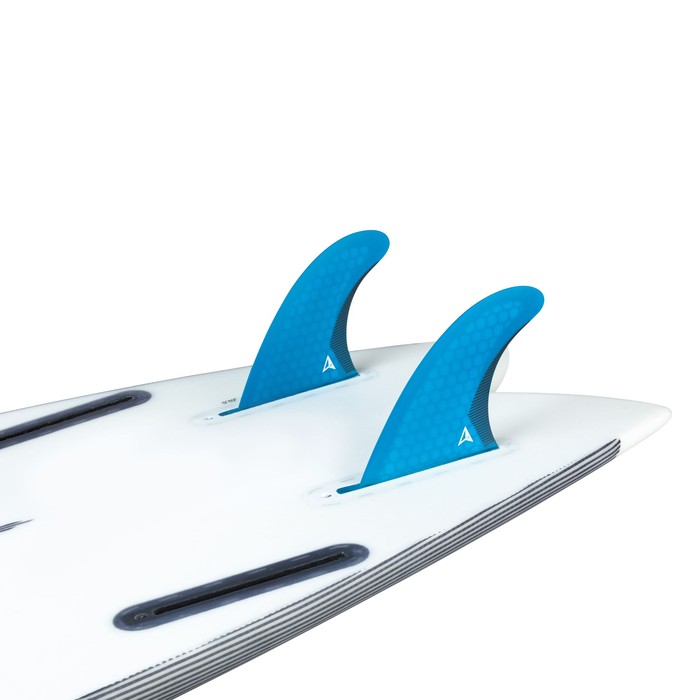 ROAM Quad Rear Fin Set Medium two tab Blau