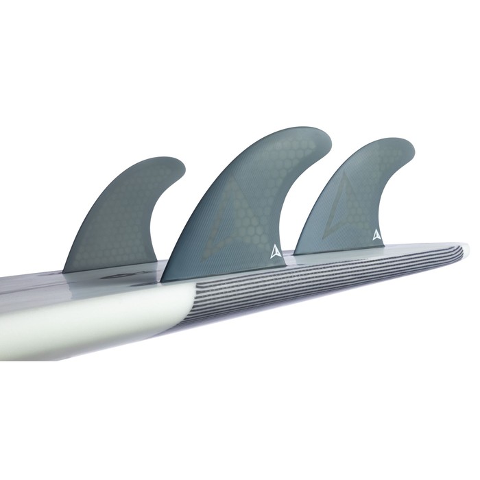 ROAM Thruster Fin Set Allround Med two tab Smoke