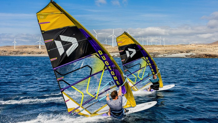 Duotone Windsurf Segel Warp_Fin (MTO) - Sails 2026