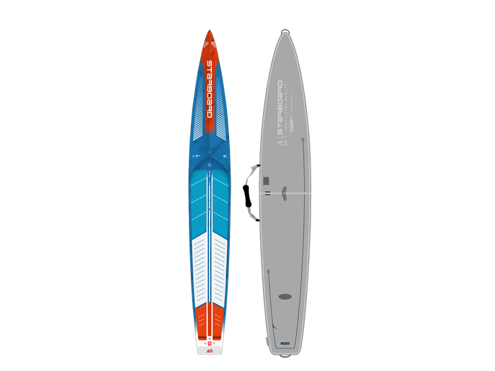 Starboard SUP Gen R V2 Blue Carbon Sandwich inklusive Boardbag 2026