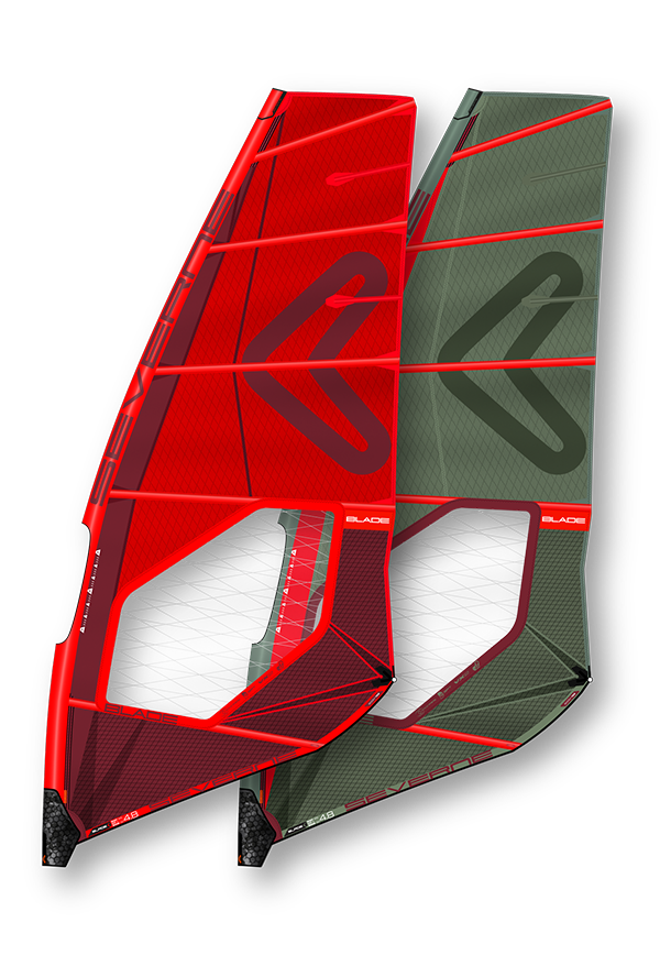 Severne Windsurf Segel BLADE Green 2026