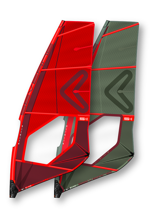 Severne Windsurf Segel S-1 Green 2026