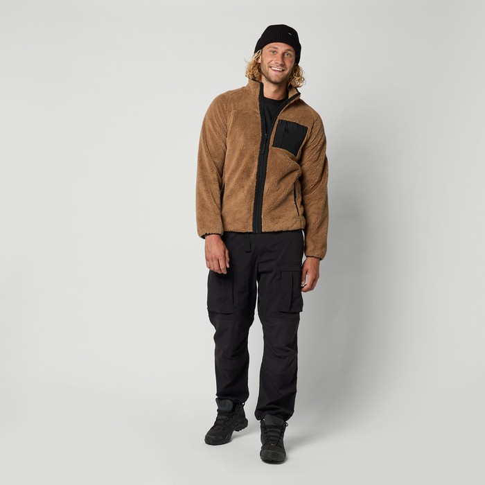 Mystic DTS Teddy Zip Thru Fleecejacke