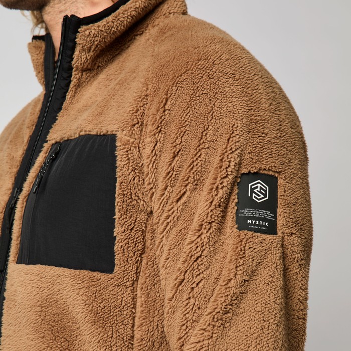 Mystic DTS Teddy Zip Thru Fleecejacke
