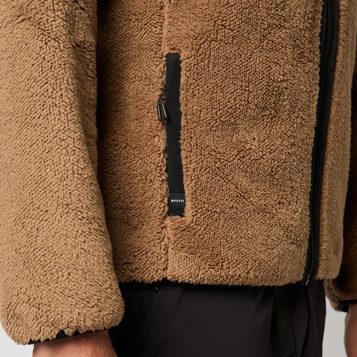 Mystic DTS Teddy Zip Thru Fleecejacke