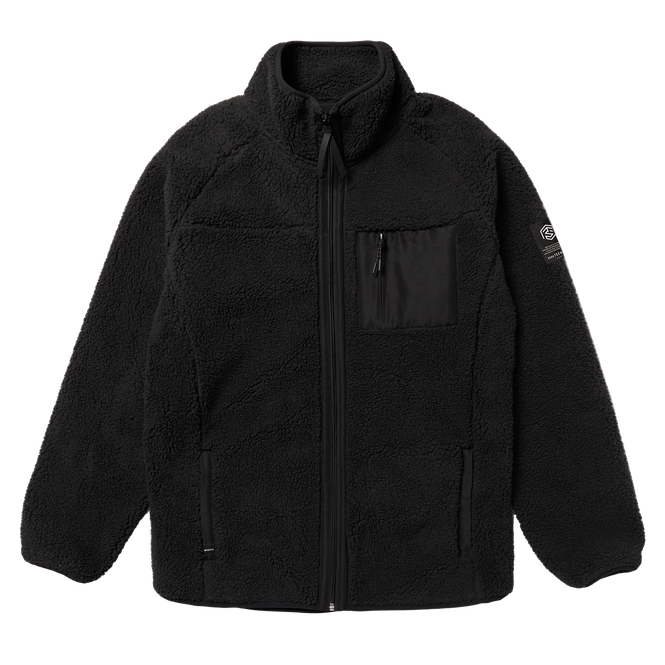 Mystic DTS Teddy Zip Thru Fleecejacke
