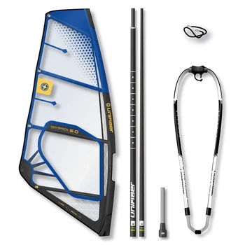Unifiber Maverick II Monofilm Windsurfsegel Komplett Rigg