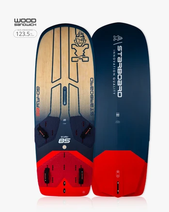 Starboard Windsurf Board GO FLY inklusive NOSE PROTECTOR Wood Sandwich 2025