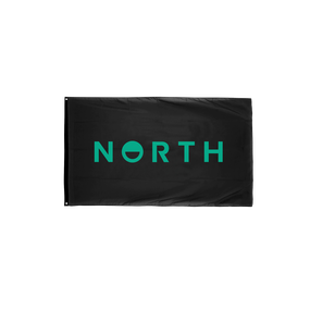 North Wordmark Flag Small