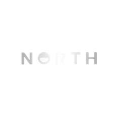 North Wordmark Cut Out Sticker Large