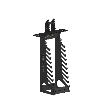North Sonar Foil Display Stand Small