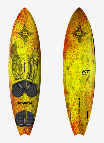 Quatro Windsurf Board Polakow inklusive MFC Boardbag