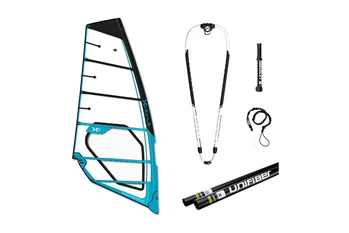Unifiber Vega V2 Monofilm Windsurfsegel Komplett Rigg