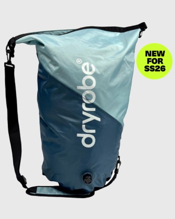 DRYROBE wasserdichter Packsack Drybag Hellblau