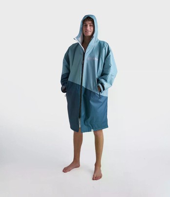 DRYROBE Advance Long Sleeve Blau Hellgrau