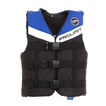 PROLIMIT Vest Nylon 3-Buckle Black/Blue