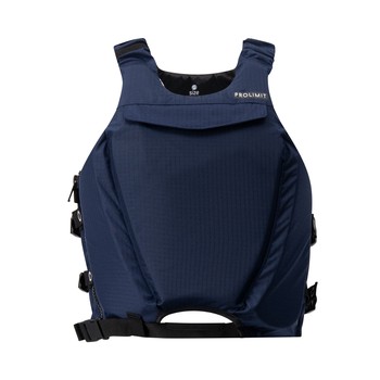 PROLIMIT Floating Vest Freeride Waist Side Zip Navy/White