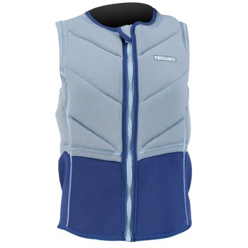 Prolimit Prallschutzweste Pure Girl Slider Vest Half Padded Frontzip Blue/Navy