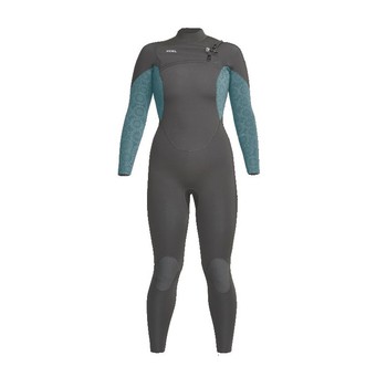 XCEL Neoprenanzug Womens Comp X2 4/3 Neoprenanzug - Graphite / Tinfoil Flower Damen Langarm