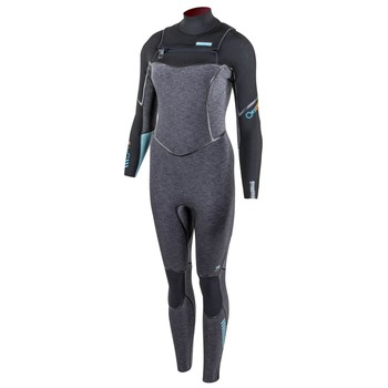 PROLIMIT Neoprenanzug Oxygen TR Steamer 6/4 Freezip DL FTM Black/Turqoise Damen Langarm 2024