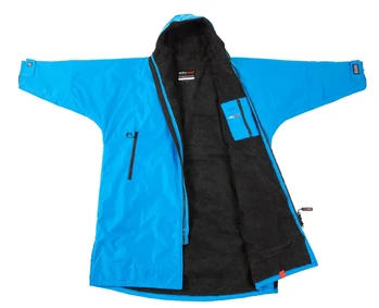 dryrobe Advance Long Sleeve Poncho Cobalt Blue / Black