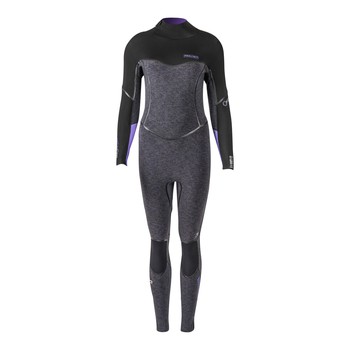 PROLIMIT Neoprenanzug Oxygen Steamer Backzip 6/4 Thermal Rebound - FTM Black/Lavender Damen Langarm 2024
