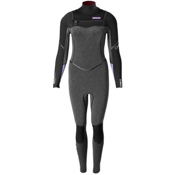 PROLIMIT Neoprenanzug Oxygen Steamer Freezip 6/4 Thermal Rebound - FTM Black/Lavender Damen Langarm 2024