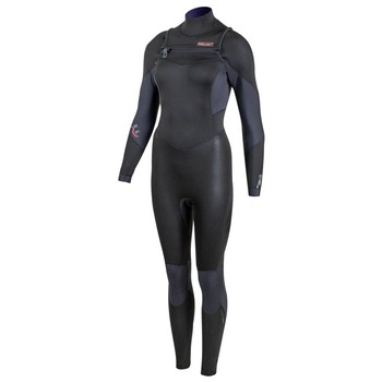 PROLIMIT Neoprenanzug Fire Freezip Steamer 5/3 DL GBS Black/Ash/IceBlue Damen Langarm 2024