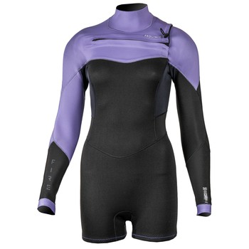 PROLIMIT Neoprenanzug Fire Sunset Shorty Free-X 3/2 - FL Lavender/Black Damen Langarm 2024