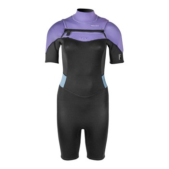 PROLIMIT Neoprenanzug Fire Shorty Freezip 2/2 Q-lining - FL Lavender/Black Damen 2024