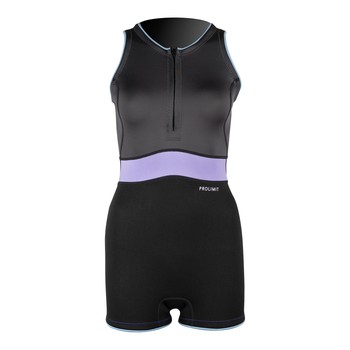 PROLIMIT Neoprenanzug Fire Sleeveless Shorty Frontzip 2/2 Q-lining - FL Lavender/Black Damen 2024