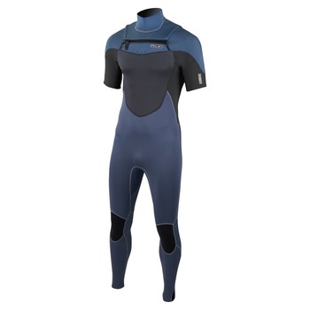 PROLIMIT Neoprenanzug Fusion Steamer 3/2 Freezip Shortarm DL Misty Blue Herren Kurzarm 2024 PROLIMIT Neoprenanzug Fusion Steamer 3/2 Freezip Shortarm DL Misty Blue Herren Kurzarm 2024