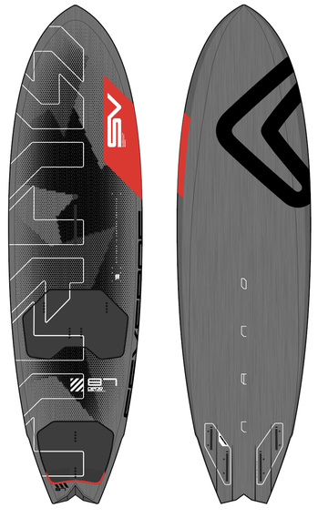 SEVERNE Windsurf Board NANO 3 2025