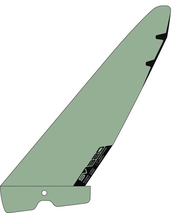 SEVERNE Windsurf Finne F-WEED 2024