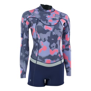 ION Neoprenanzug Amaze Shorty 2.0 LS Back Zip Damen Langarm 2023