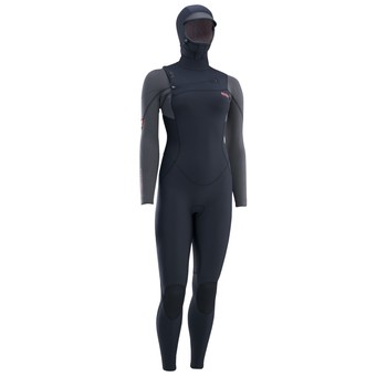 ION Neoprenanzug Amaze Amp 6/5 Hood Front Zip Damen Langarm 2024 ION Neoprenanzug Amaze Amp 6/5 Hood Front Zip Damen Langarm 2024