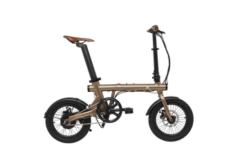 eXXite XXS e-bike Klappfahrrad Kupfer matt
