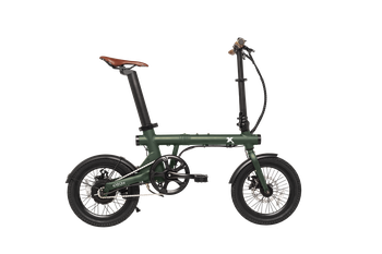 eXXite XXS e-bike Klappfahrrad green
