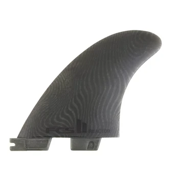 FCS 2 Surf Finne Reactor Neo Glass Medium Ash Tri Fins