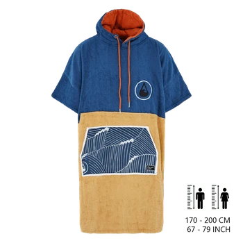 Wave Hawaii Bamboo Beachponcho Flow - Größe L