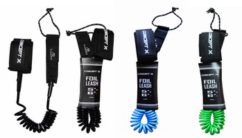Concept X Foil Wing Leash Coiled
