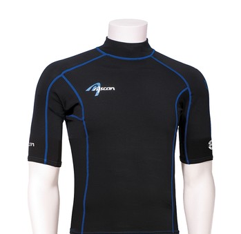 Ascan Thermoshirt 1/2 Thermo UV-Schutz Rash Vest Neopren Unterzieher