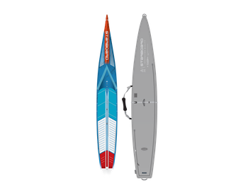 Starboard SUP Hardboard SPRINT inklusive BOARD BAG Blue Carbon Sandwich 2026