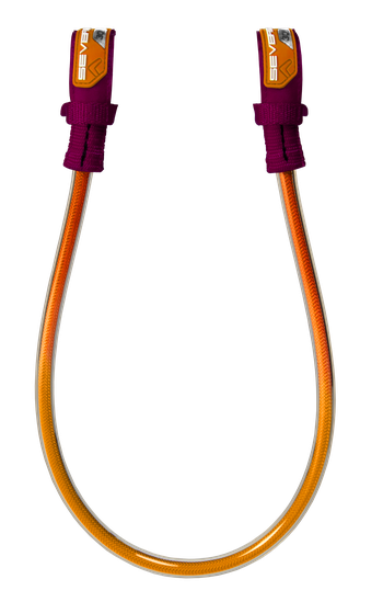 Severne Windsurf Trapeztampen FIXED HARNESS LINES orange-rubine
