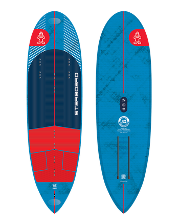 Starboard Foilboard Mid Length ABOVE Blue Carbon 2025