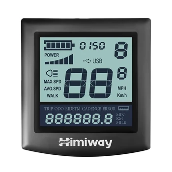 Himiway Display LCD Bildschirm mit USB-Aaufladung für Zebra & Cruiser Model