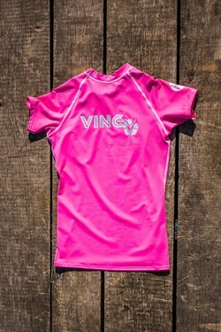 VINC WOMEN RASHGUARD PINK UV-SHIRT