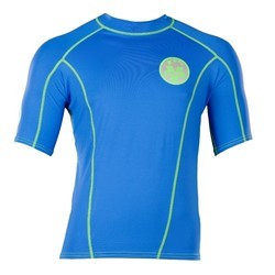 VINC MEN RASHGUARD BLUE UV-SHIRT